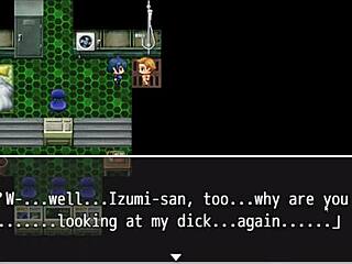 Huge cock and big tits in a destroyed spaceship hentai game