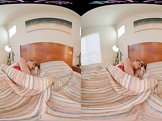 Voyeur pov video of Kyler quinn masturbating with toys