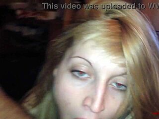 Dirty talking and shaved pussy getting fucked in dogstyle with big cock