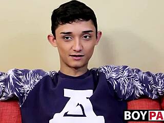 Gay Indian dude Casey Xander gets off in solo session
