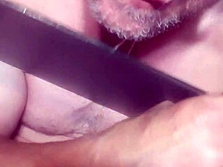 Jacking my own asshole and enjoying the taste of cum