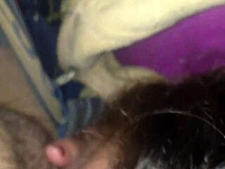 Amateur Mexican girl receives a blowjob from her lover