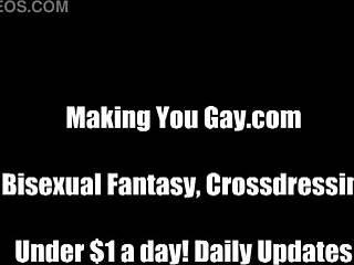 Suck it like you mean it: A gay femdom video