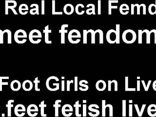 Submit to our foot fetish and suck on our toes