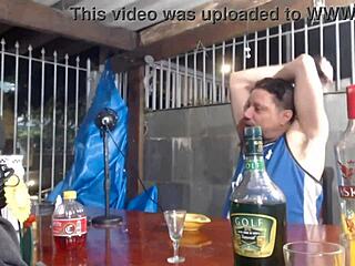 Live show blowjob for a Podcast recording