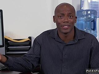 Gay sex with a fat black teen in a hot gay porn video