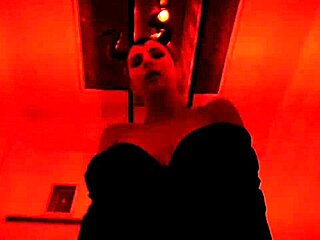 Big boobs babe in sexy lingerie fingering herself in POV
