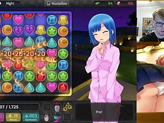 Monster hentai: Huniepop uncensored with spread pussy lips and creampie