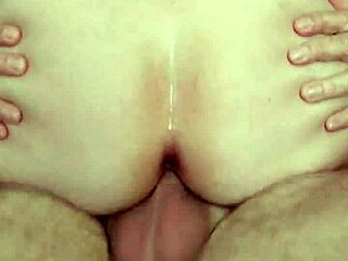 Real homemade video of a housewife riding her fuck buddy on the floor