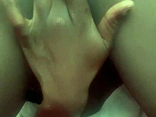 Ebony babe gets her creamy pussy destroyed