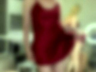 Mistress Sugarnadya seduces her boss with her big tits and lingerie