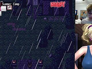 Animated zombies feast on Professor Cherry's alluring physique in uncensored Hentai game