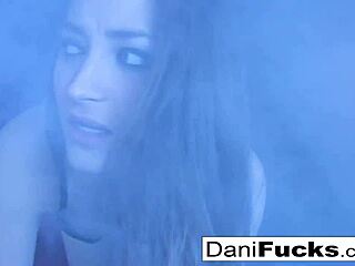 Dani Daniels and Count Dracula engage in hardcore sex