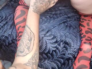 Amateur couple engages in intense vaginal penetration and oral stimulation