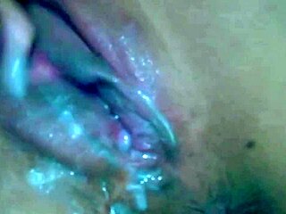 Solo Latina woman explores aggressive anal play with toys