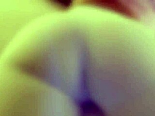 Blonde with big ass gets picked up and vigorously penetrated while wearing leggings