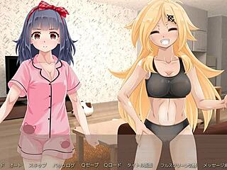 Animated yuri hentai video featuring Lily and Philia from Akatsuki no series
