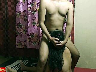 Indian amateur couple's steamy homemade sex tape with explicit audio