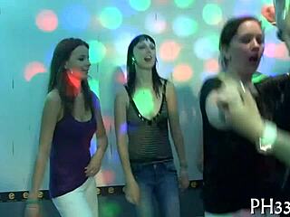 Mature couple hosts wild group sex party with oral and hardcore activities