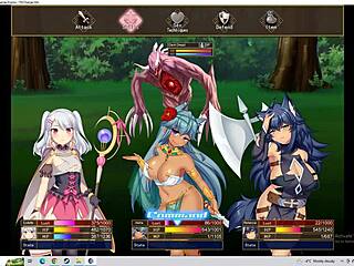 Blond alchemist's erotic journey in an anime game
