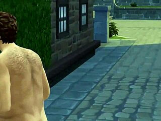 Public spanking mishap: Sims 4 gone wild