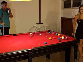 Pool lessons turn into a wild sex session with amateurs