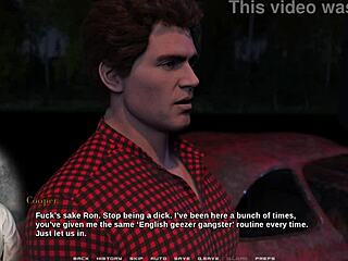 Cartoon cosplay girl's erotic adventures in a porn game
