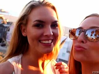 POV lesbian fun with Cosima Knight and Roxy Rox