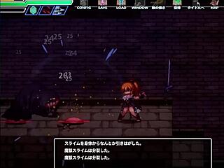 Intense hentai action in a secluded cave