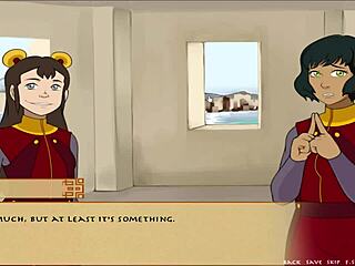 Sloppy Korra's erotic adventure in Four Elements trainer Book 4