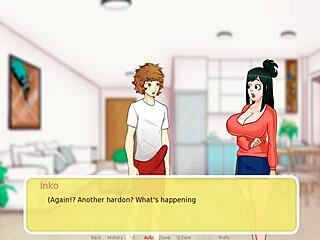 Sexy MILF with big ass gets trained by a hero in hentai video