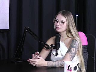 Becoming a porn producer: Naty Varga's seductive, revealing red attire and intense scenes