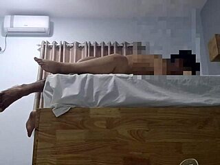 Asian woman fucked hard and rough in standing position in Myanmar