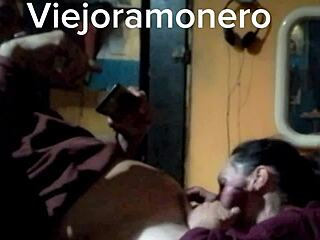 Mariana's amazing oral skills in amateur Argentinian sex tape