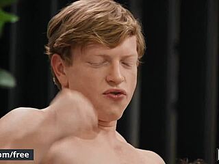 Five men engage in intense gay orgy with deepthroat and missionary fucking