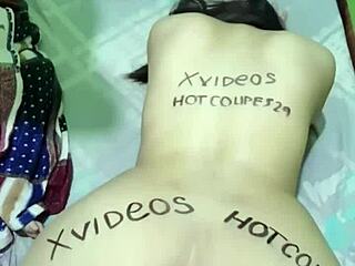 Asian couple gets naughty in steamy video