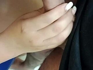 Intimate oral pleasure captured in detail