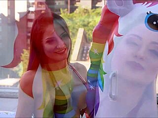 Sarithabrwown's pool playtime - A Latina model invites you to join