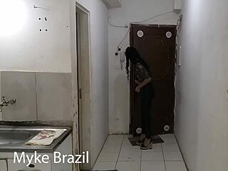 My Japanese girlfriend invites her best friend over for lunch at my place and we play a naughty game with anal sex