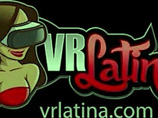 Enjoy the sensual experience of a hot Latina in a leotard on your VR cock