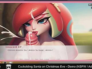 Experience the naughty side of Christmas with this steamy demo