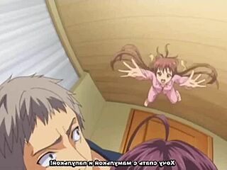 A passionate wife enjoys intense sex with her anime-inspired husband using a dildo