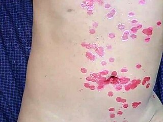 Scorching hot wax play in amateur Myanmar gay video
