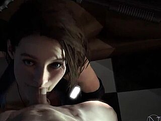 Jill Valentine's star performance in a Resident Evil parody by Niisath