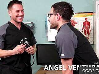 Hans Berlin and Angel Ventura engage in raw, passionate encounter