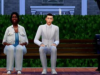 Sims 4: A cartoonish parody of the classic Forrest Hump with a twist