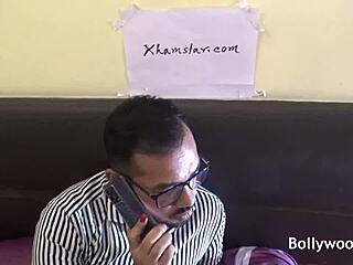 Happy birthday to an Indian guy as his girlfriend gives him a steamy sex gift