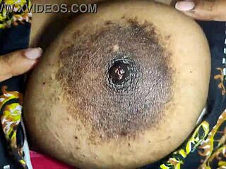 Tamil hottie with big assets in a steamy session