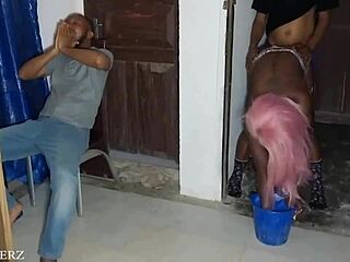 Mind-blowing threesome action with a BBW beauty and two lucky guys