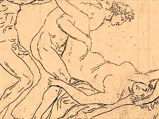 Seductive drawings from a bygone era